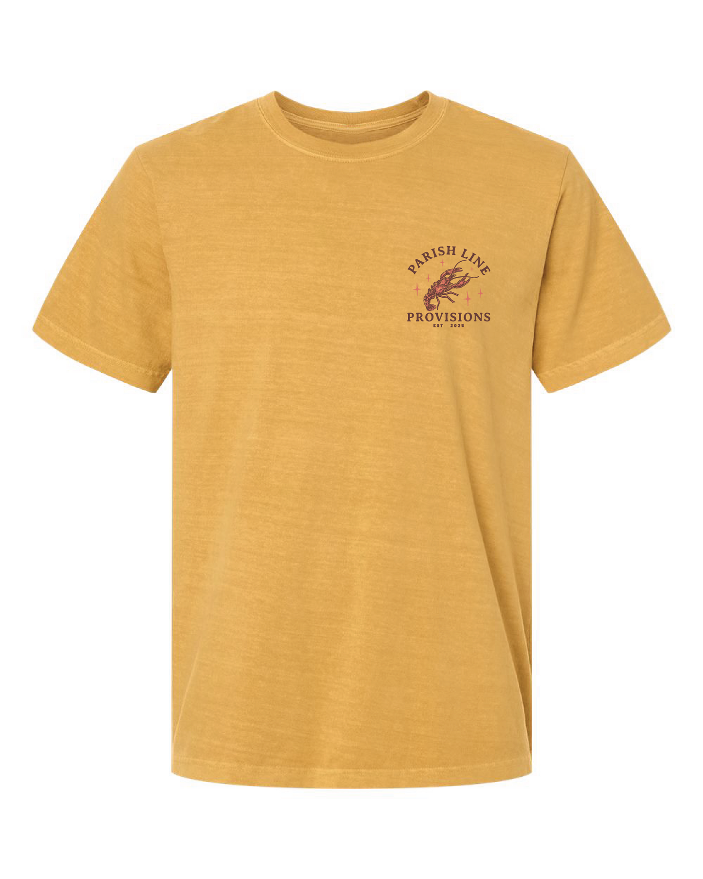 Tee - Crawfish - Mustard Yellow