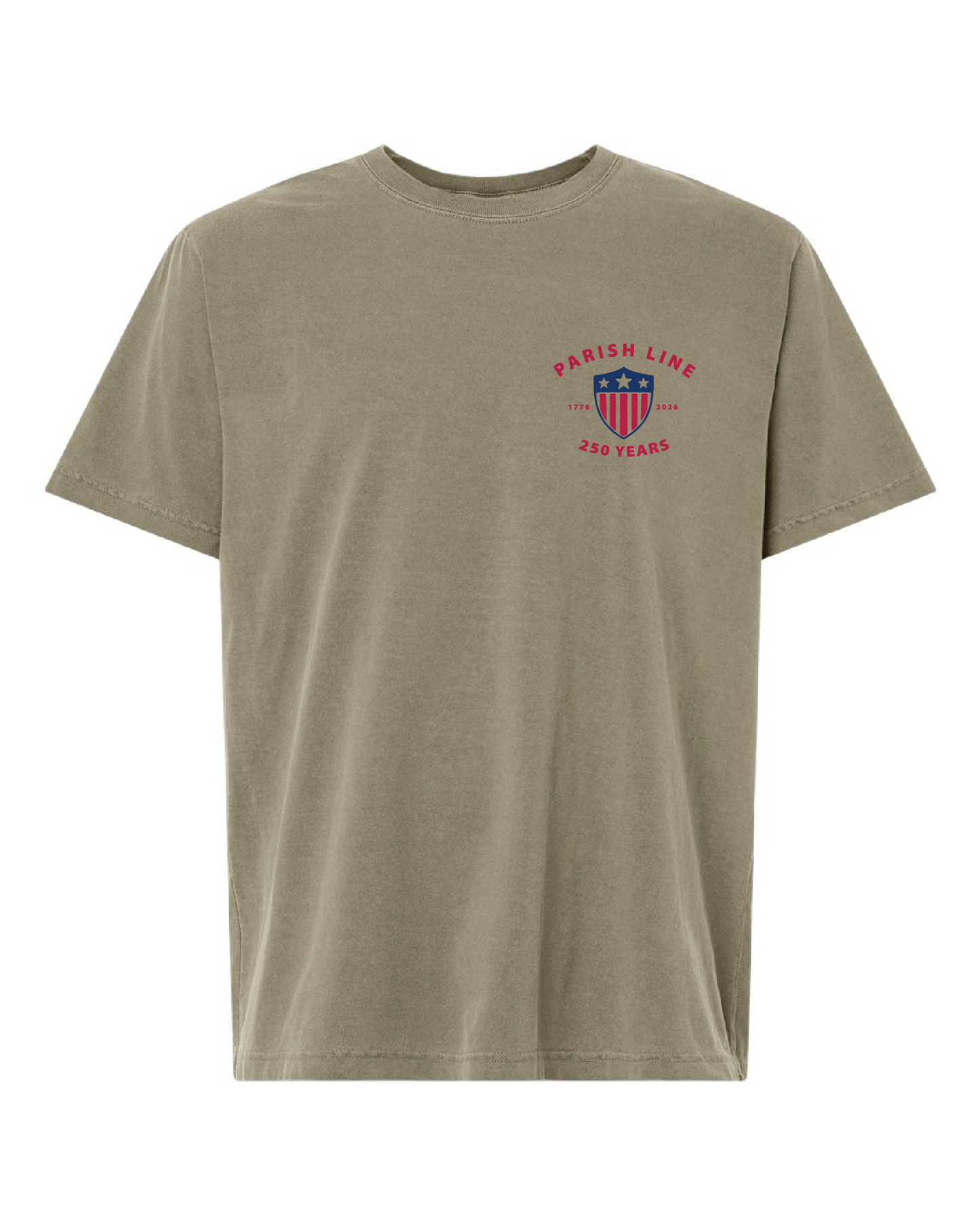 Tee - Freedom - Moss Green