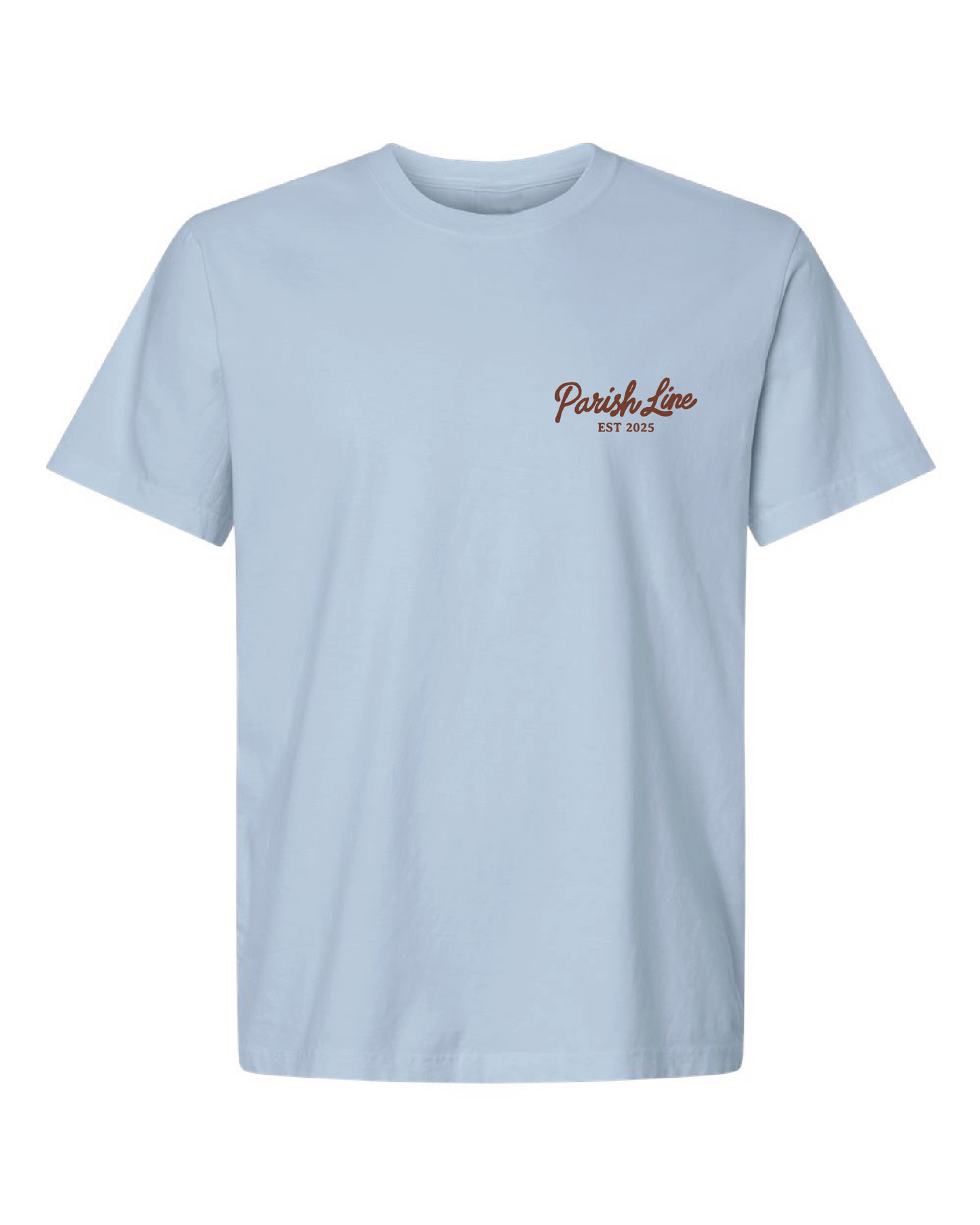 Tee - Tailin' Reds - Haint Blue