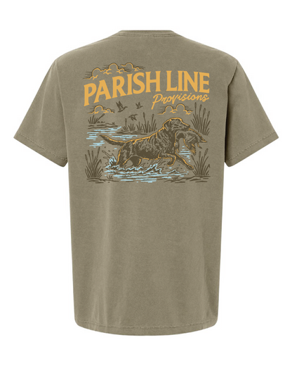 Tee - Duck Hunt - Moss Green