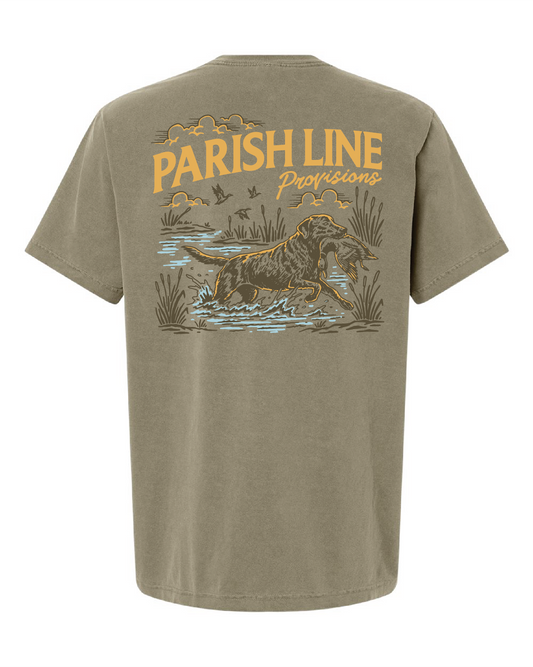 Tee - Duck Hunt - Moss Green