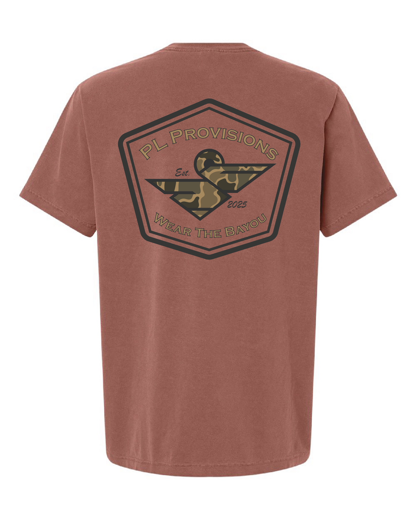 Tee - Camo Pelican - LA Pecan