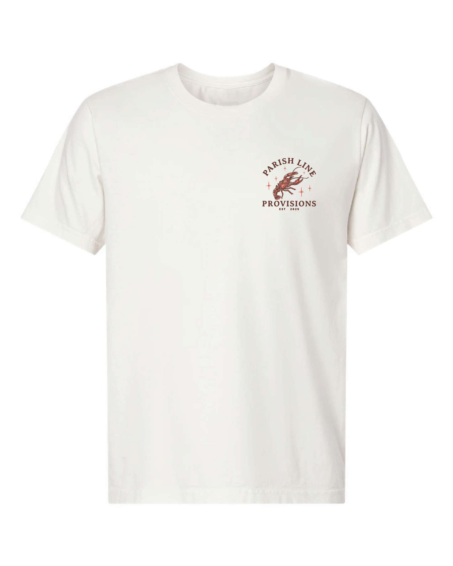 Tee - Crawfish - Vintage White