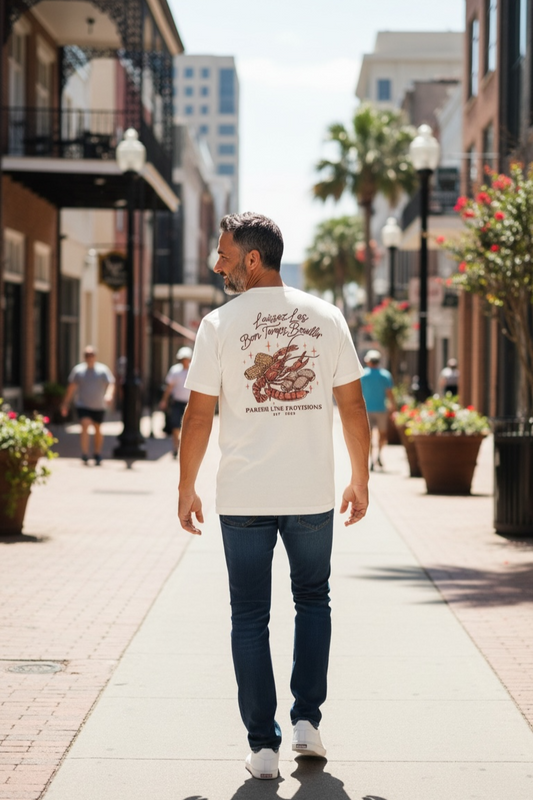 Crawfish Tee - Vintage White