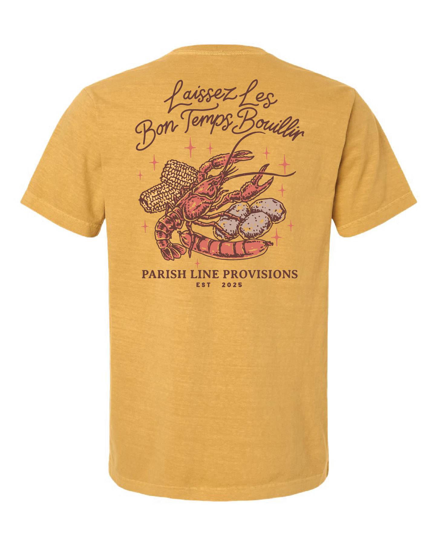 Tee - Crawfish - Mustard Yellow