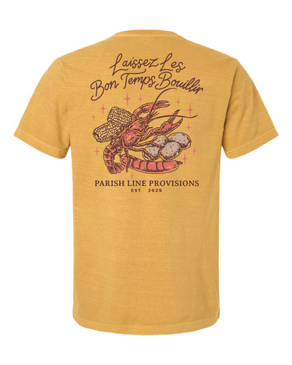 Tee - Crawfish - Mustard Yellow