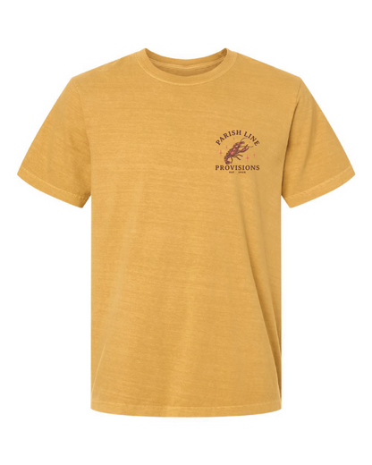 Tee - Crawfish - Mustard Yellow
