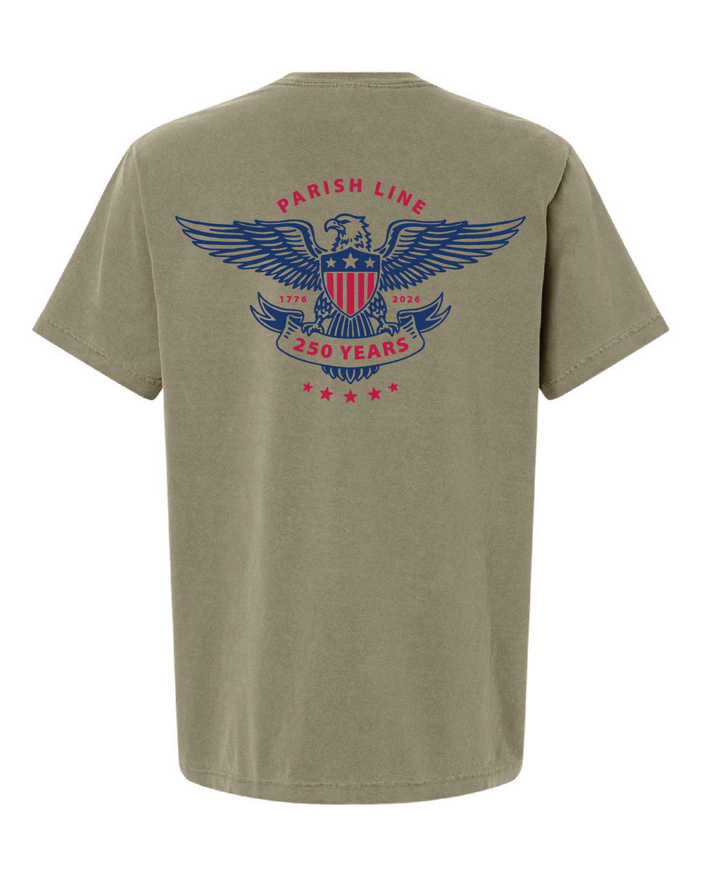 Tee - Freedom - Moss Green
