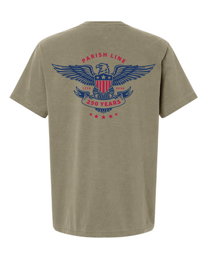 Tee - Freedom - Moss Green