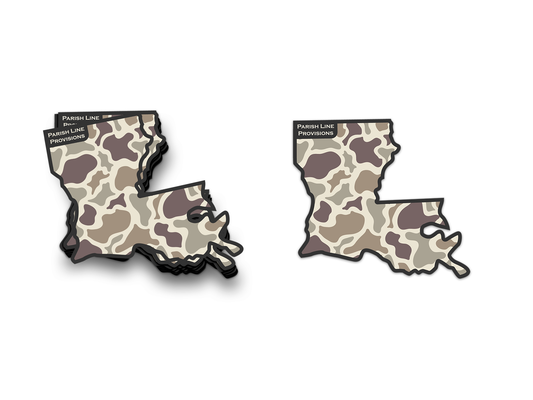 LA Camo Sticker